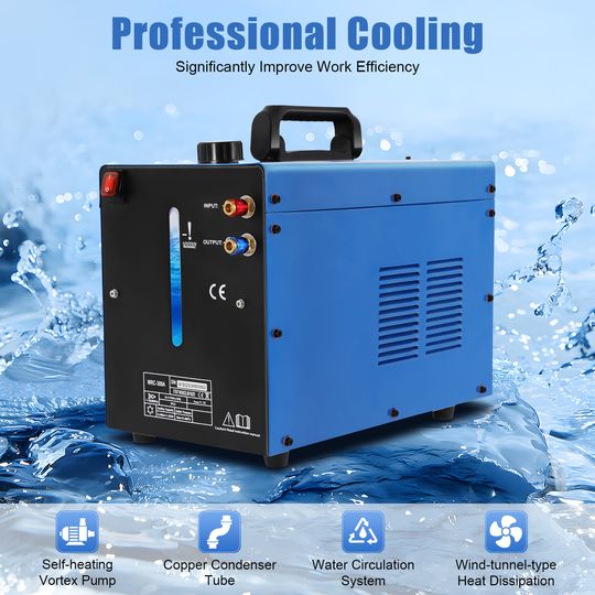 Discover 10L TIG Cooler, WRC-300A TIG Welder Torch Water Cooling system 370W Welder Water Cooler for TIG