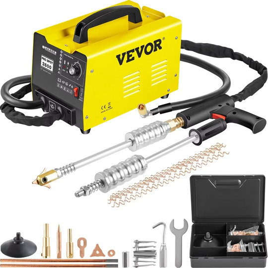 Discover VEVOR Spot Welder Spotter 3500A Spot Welding Repair Machine GYSpot 2700 Dent Repair Machine Vehicle Panel Spot Puller