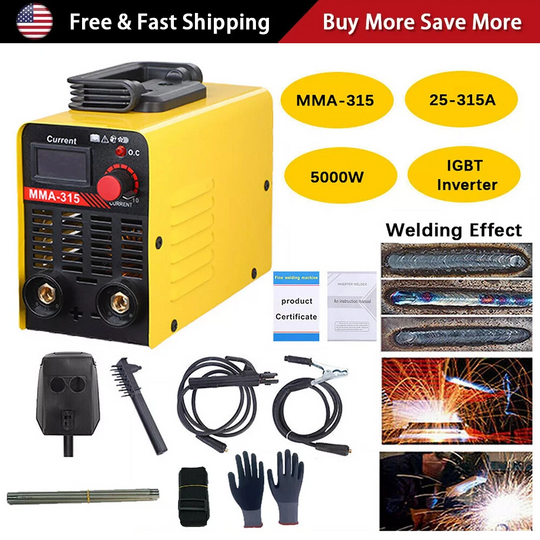 Discover 110V 300A Mini IGBT ARC Welding Machine Adjustable Inverter DC MMA Electric Welder Stick With Overcurrent Protections Power Tool
