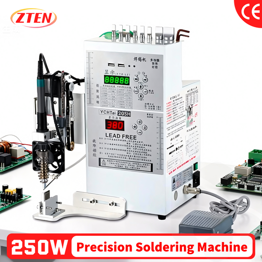 Discover Multifunctional Semi-Automatic USB Spot Welding Soldiering Machine Precision Soldering Station DC Plug Soldering LED Light Power