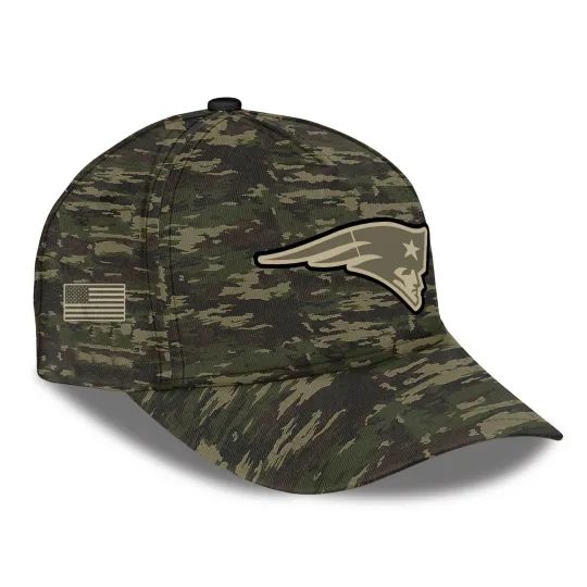 Discover 2025 Patriotss Salute to Service Camo Hat, Gift For Fans