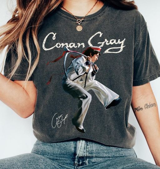 Vintage Conan Gray Wishbone World Tour 2026 Shirt, Conan Gray 90s Shirt