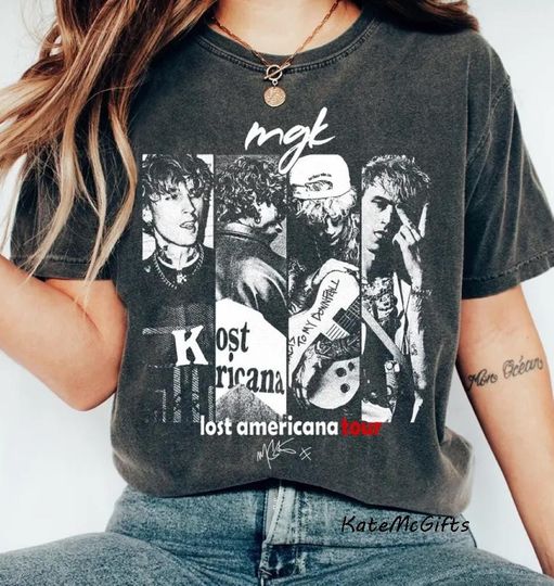Comfort Colors MGK Lost Americana Tour Shirt