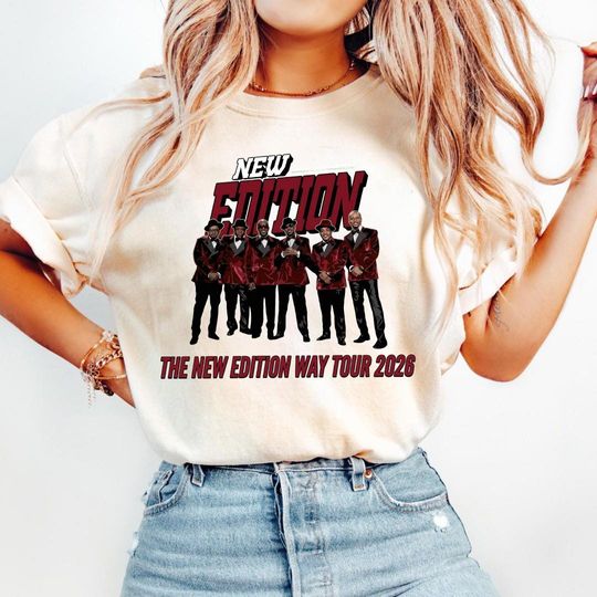 Comfort Colors The New Edition Way Tour 2026 T-shirt