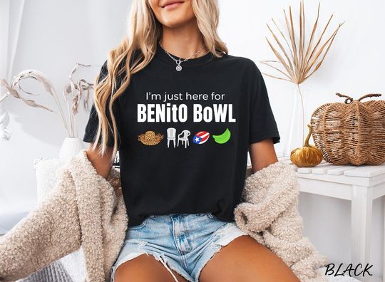 Discover Benito Bowl Shirt Puerto Rico Football Tee Game Day Fan Gift