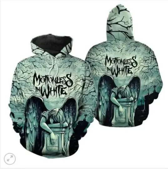 Discover Motionless In White Hoodie 3D Band Music Hoodie 3d US1601