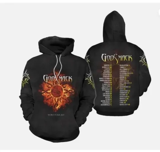 Discover Godsmack Music Band Hoodie 3d hot 2025 s-5xl BTT334