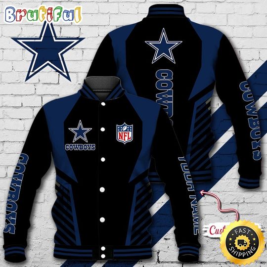 Dallas Cowboys Baseball Jacket Football Sports Jacket