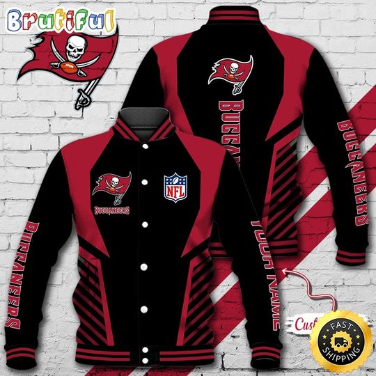 Tampa Bay Buccaneers Baseball Jacket Football Sports Jacket