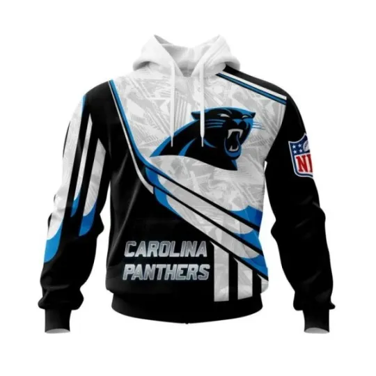 Discover Personalized Carolina Football Team Pantherss 3D Hoodie