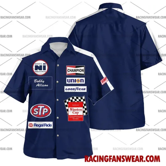 Discover Bobby Allison NASCAR Racing 1978 Hawaiian Shirt