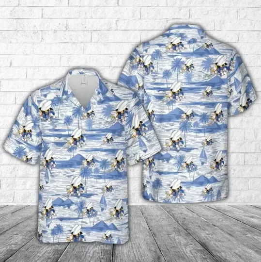 Discover US Navy SEABEES Hawaiian Shirt for Men