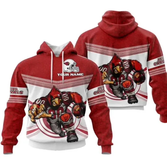 Discover Personalized Arizonna Football Team Cardinalss 3D Hoodie