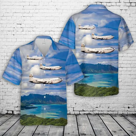 Discover Douglas C-124 Globemaster II Hawaiian Shirt
