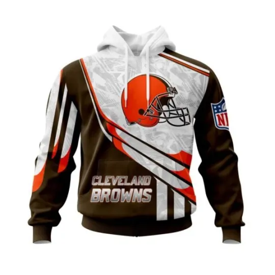 Discover Personalized Cleveland Football Team Brownss Hoodie Lightweight Adults S-5XL
