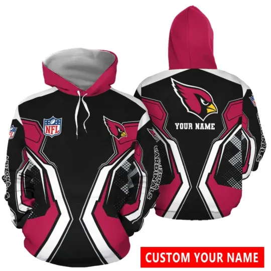 Discover Personalized Arizonna Football Team Cardinalss Hoodie Lightweight Adults S-5XL