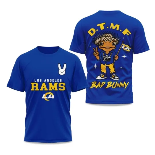 Discover Rams Bad Bunny 2026 Super Bowl LX Shirt