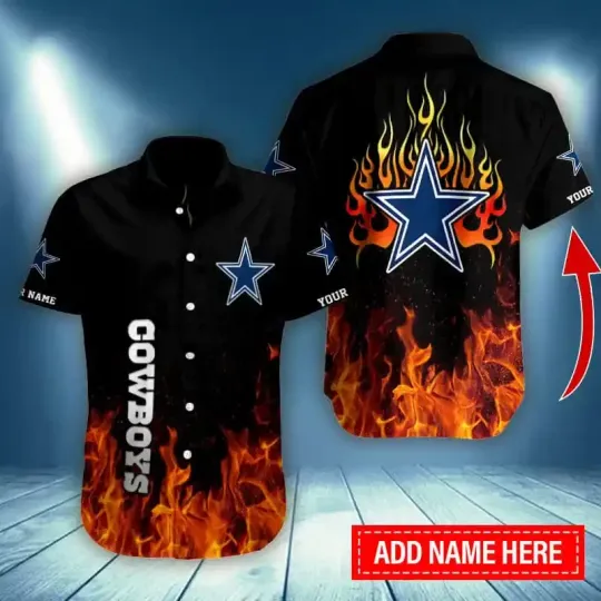Discover Personalized Dallas Football Team Cowboyss Hawaiian Shirt