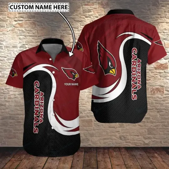 Discover Personalized Arizonna Football Team Cardinalss Hawaiian Shirt