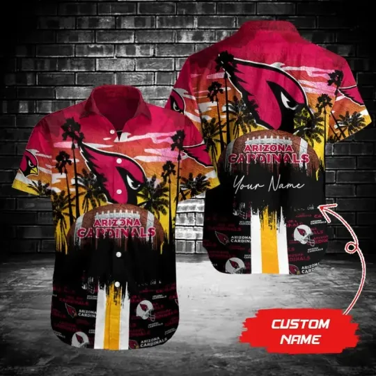 Discover Personalized Arizonna Football Team Cardinalss Hawaiian Shirt