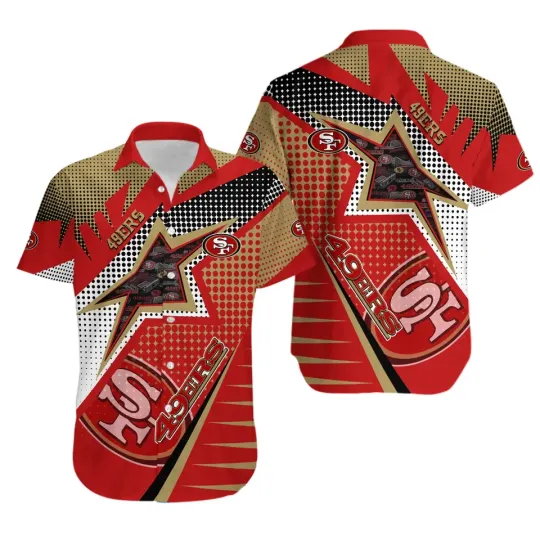 Discover San Francisco Football Team SF 49erss Hawaiian Shirt