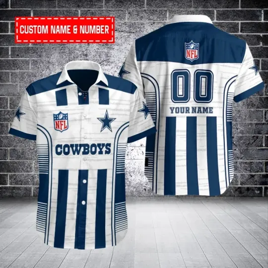 Discover Personalized Dallas Football Team Cowboyss Hawaiian Shirt