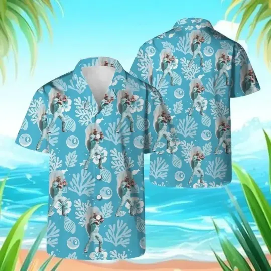 Uncle Baby Billy 8-Ball Hawaiian Shirt - Funny Righteous Gemstones Summer Top