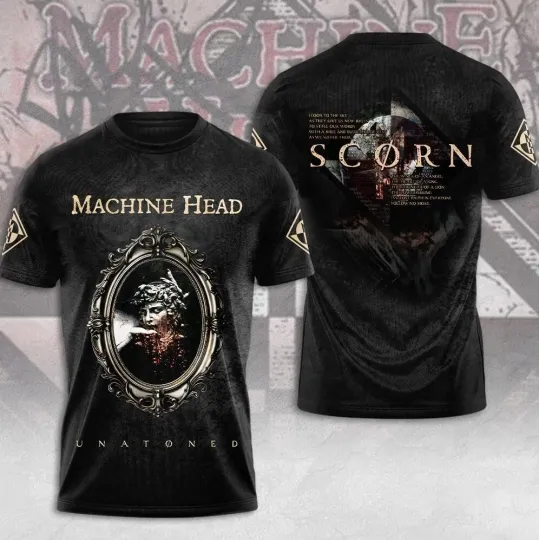 Discover Super Hot! Unatoned Machine Head Band Short Sleeve S to 6XL 3D Shirt LL1105