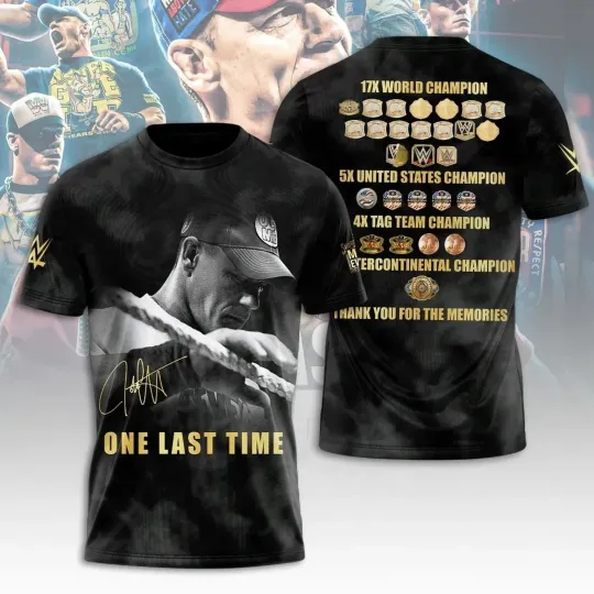 Discover Hot Jo Cen Final Match One Last Time 3D US T-Shirt Size S To 5XL