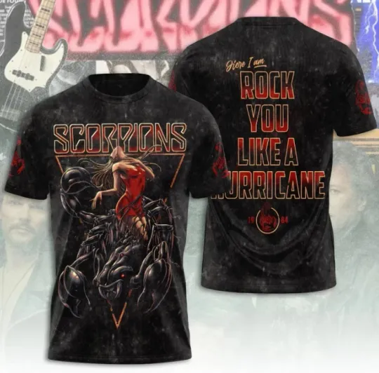 Scorpio-N 60Th Anniversary Tour 3D T-Shirt 2025 Fullsize