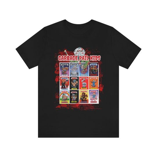 Discover Garbage Pail Kids Horror Icons Unisex Jersey Short Sleeve T-Shirt