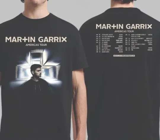 Discover New Martin Garrix Americas Tour 2026-2 Sides Shirt