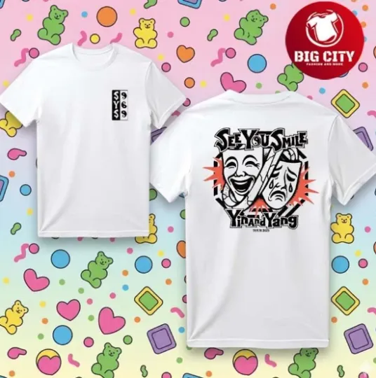 Discover See You Smile Yin And Yang Tour 2026 Two Sided Shirt