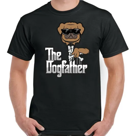 Discover Dog Father T-Shirt for Men, Funny Father's Day Tee, Dad Daddy Pops Clothing
