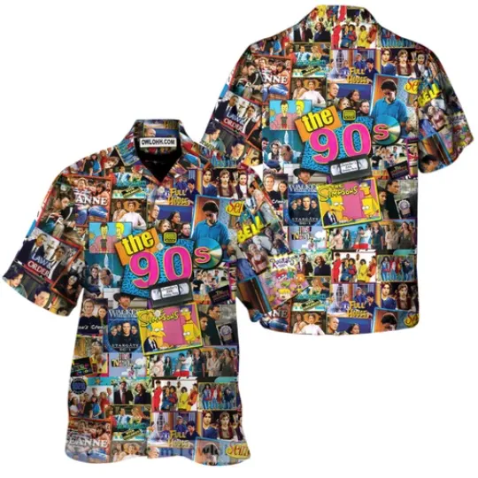 Discover Memories of the 90s Movie Hawaiian Shirt for Men, Luxury Fabric