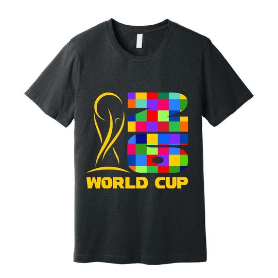 Discover World Cup 2026 T-Shirt, World Cup Shirt - World Cup t shirt - USA World Cup Shirt, 2026 World Cup Tee Soccer Flags Graphic Tee