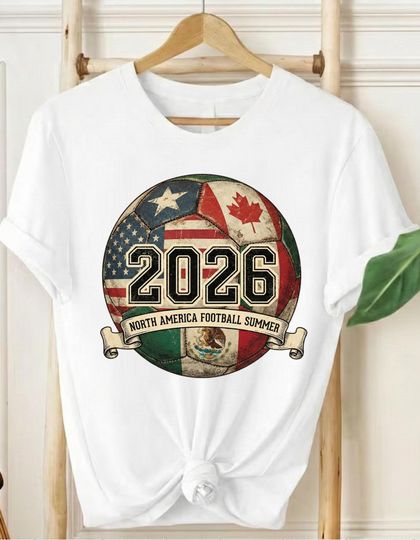 Discover FIFA World Cup 2026 Shirt, Political Soccer Fan Gift Shirt, Sports Apparel, Kids World Cup 2026 T-shirt, Soccer T-shirt