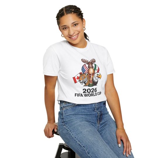 Discover 2026 Fifa World Cup Shirt, USA Canada Mexico T-Shirt, Football Fan Tee, World Cup 2026 Graphic Shirt, Football Gift for Fans