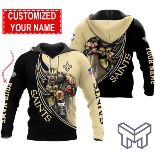 New Orleans Saints Damn Right 3D Fan Hoodie Unisex Who Dat Fan Apparel