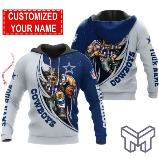 Dallas Cowboys Damn Right 3D Fan Hoodie Unisex Ultimate Football Fan Gear
