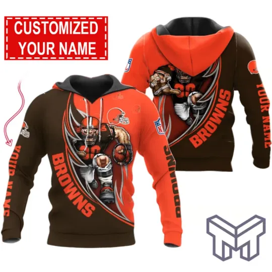 Discover Cleveland Browns Damn Right 3D Fan Hoodie Unisex Classic Football Fan Gear