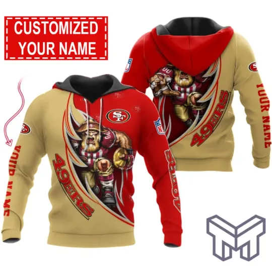 San Francisco 49ers Damn Right 3D Fan Hoodie Unisex Football Game Day Apparel