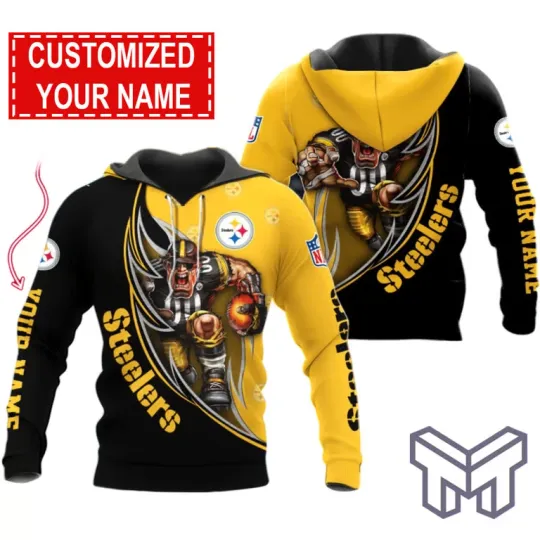 Discover Pittsburgh Steeler Damn Right 3D Fan Hoodie Unisex Steel Fan Apparel