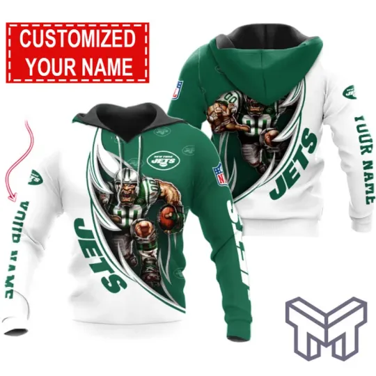 Discover New York Jets Damn Right 3D Fan Hoodie Unisex Green Power Fan Wear