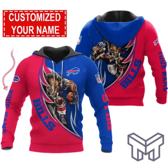 Discover Buffalo Bills Damn Right 3D Fan Hoodie Unisex Game Day Fan Gear