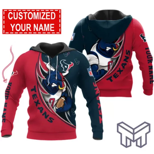 Houston Texans Boosted Game Day Style 3D Fan Hoodie Unisex Fan Gear