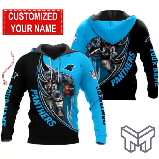 Carolina Panthers Damn Right 3D Fan Hoodie Unisex Power Fan Apparel