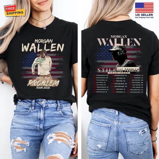 Discover Wallen Western Tour 2026 Still the Problem T-shirt, Country Music Concert Fan Tee