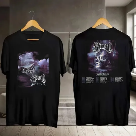 2026 Ghost Skeletour World Tour Shirt, Ghost Band Fan Gift, Ghost Band 2026