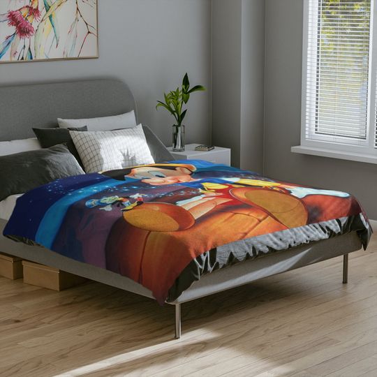 Pinocchio Fleece Blanket